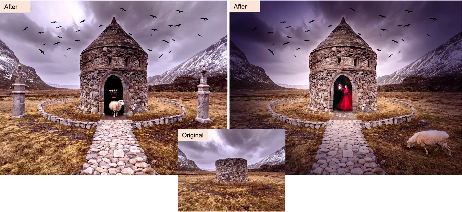 Adobe Firefly Generative Fill Image Transformation. Source: Adobe Blog
