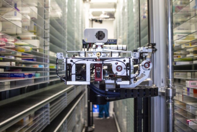 Figure 3 – A CV-loaded robotic assistant in a pharmaceutical depot (£1.5M DIGITAL PHARMACY POWERED BY ROBOTS AND AI TO CREATE 30 JOBS, 2018).